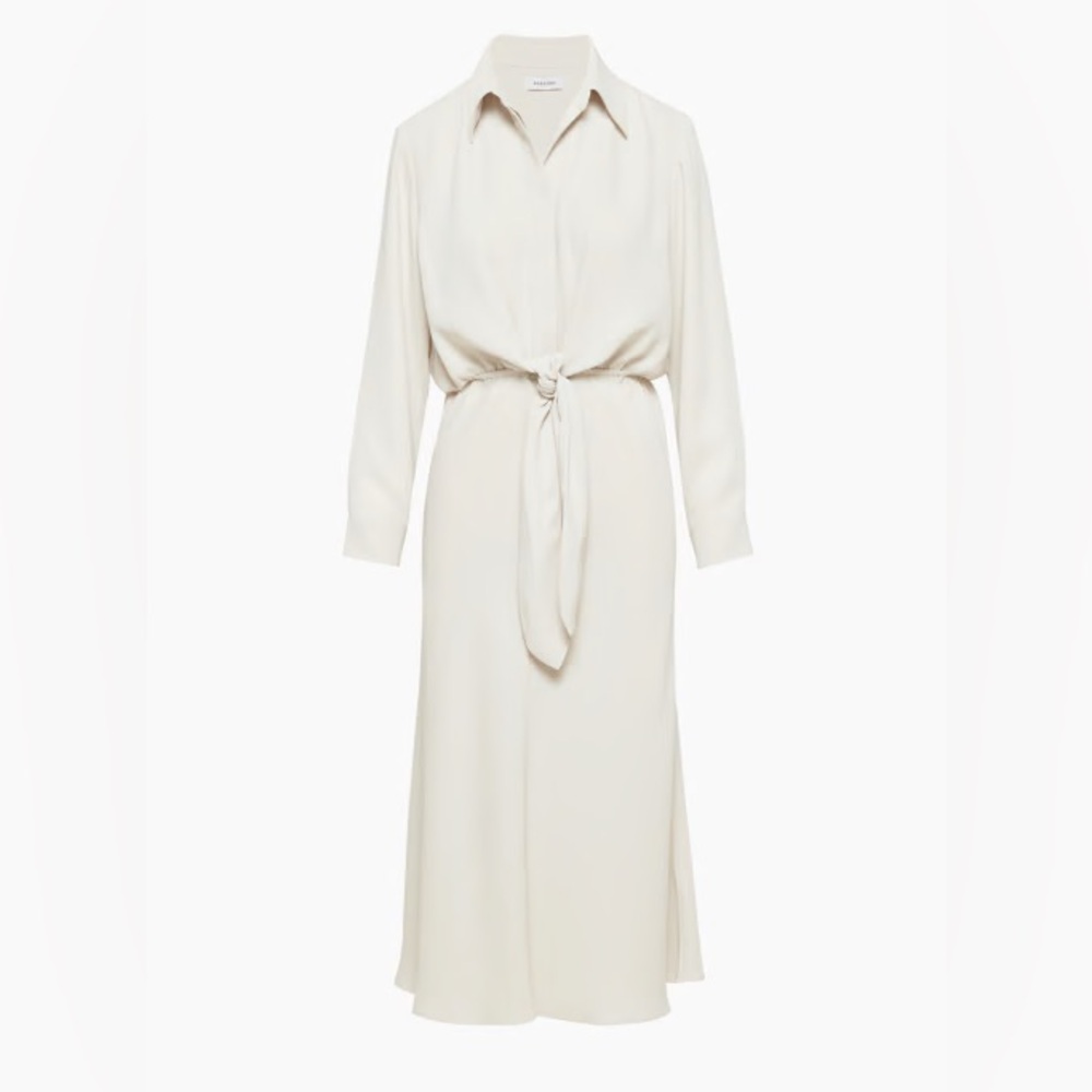 Babaton Abbey Dress  - NWT Light Matte Pearl